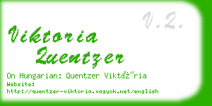 viktoria quentzer business card